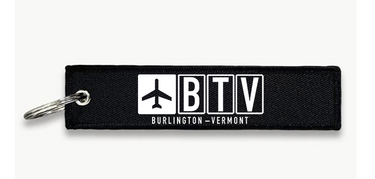BTV AIRPORT KEY CHAIN